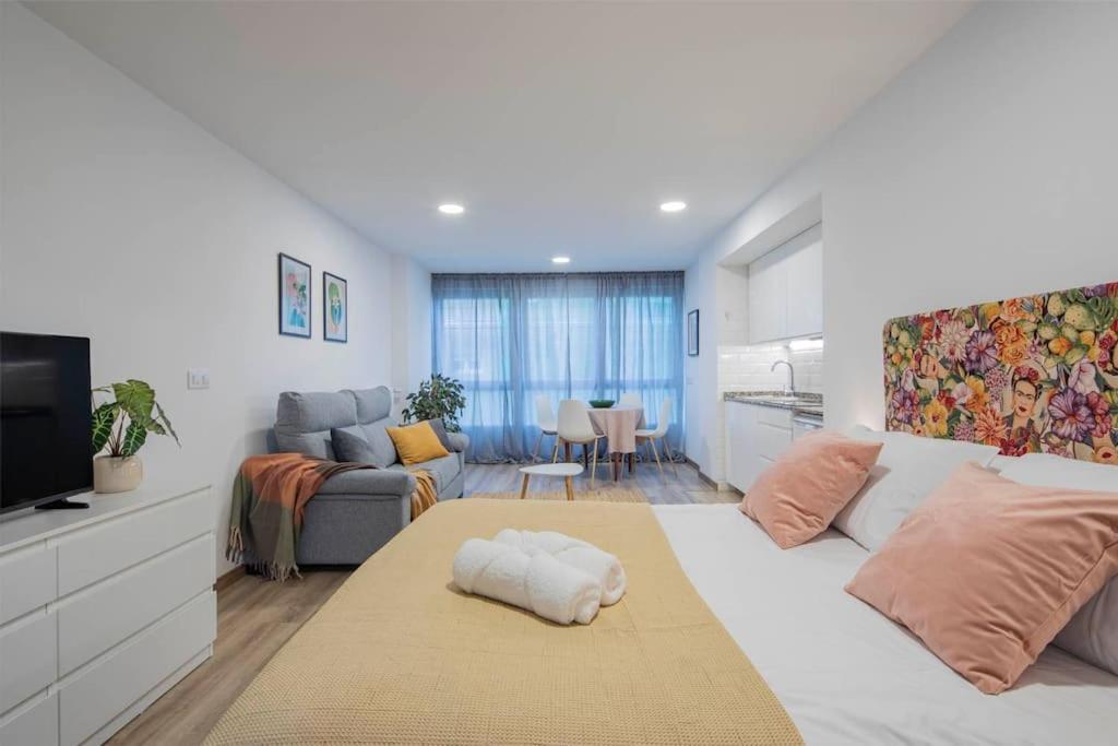 Lindo Estudio En El Centro By Cabana Rentals Vigo Esterno foto