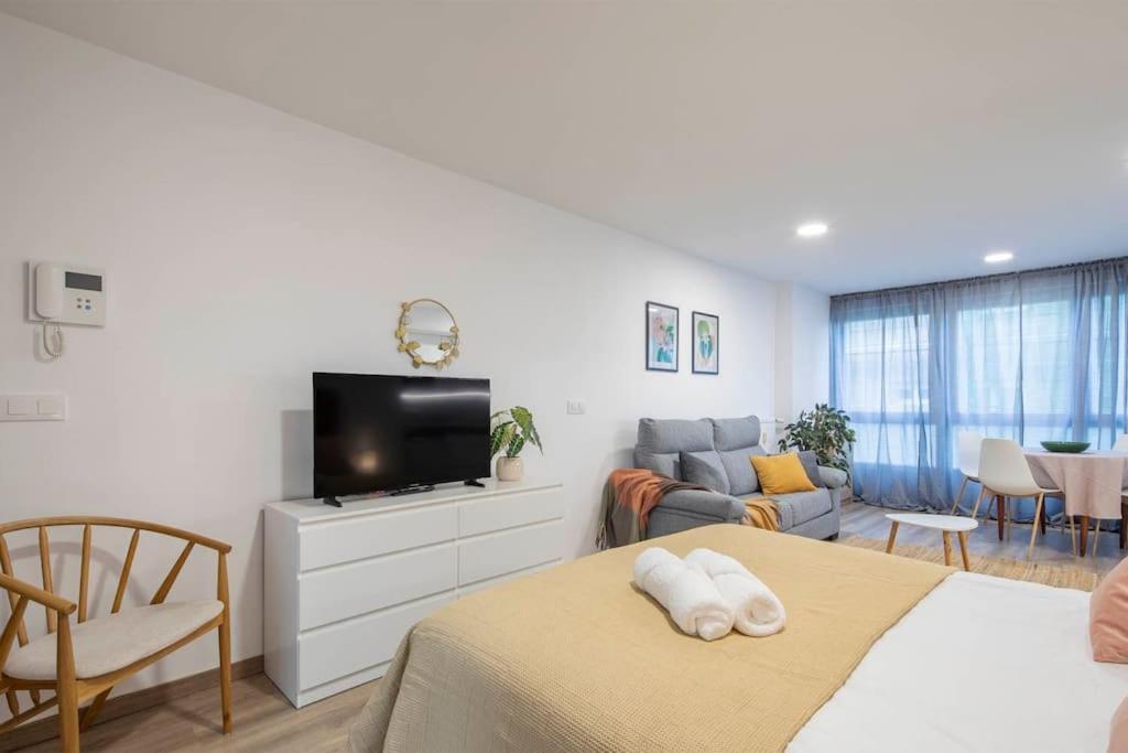 Lindo Estudio En El Centro By Cabana Rentals Vigo Esterno foto